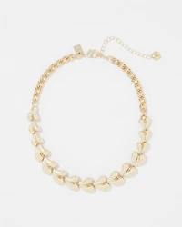 Sculptural Hearts Necklace