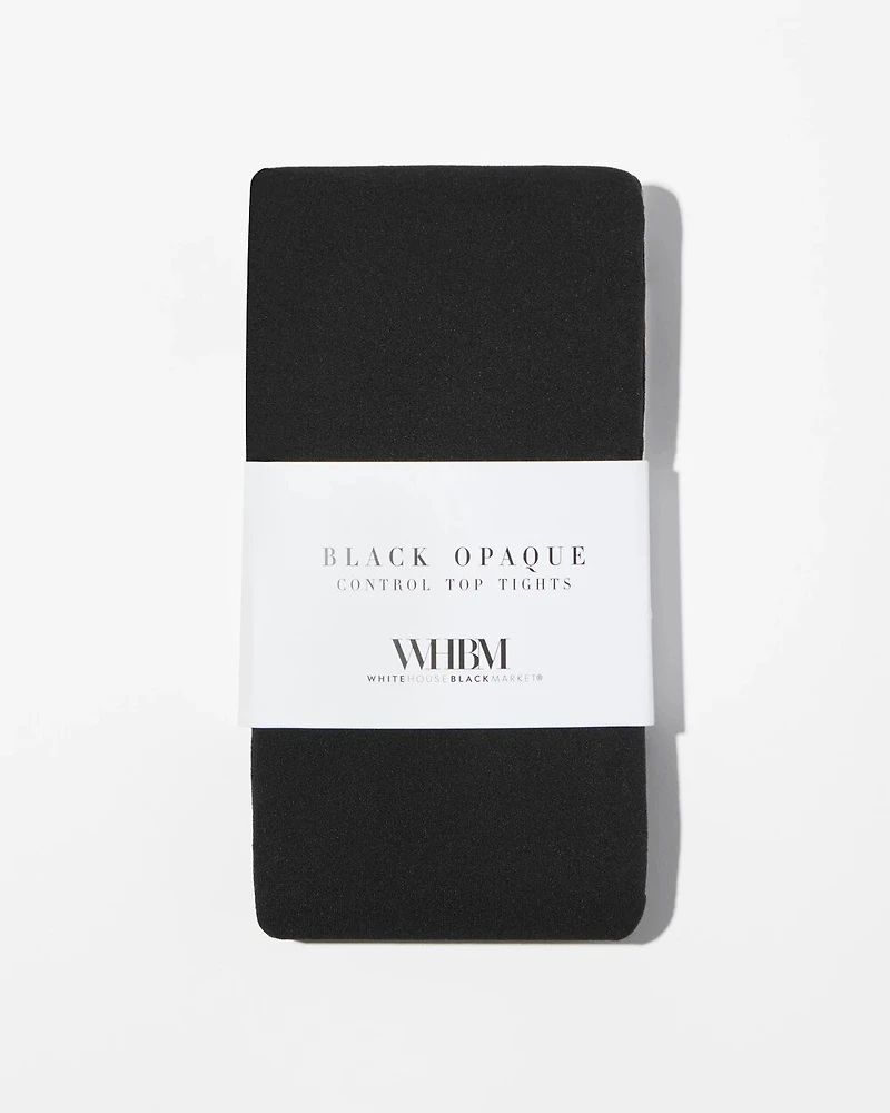 Black Opaque Tights