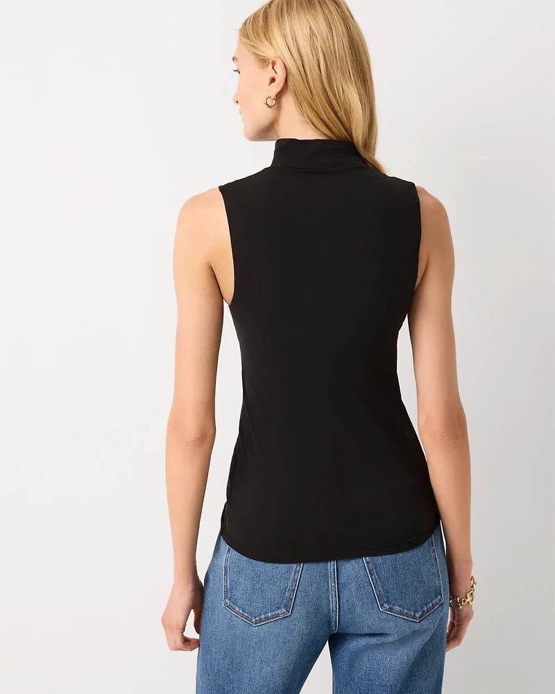 WHBM FORME™ All Ways Stretch Mock Neck Tank