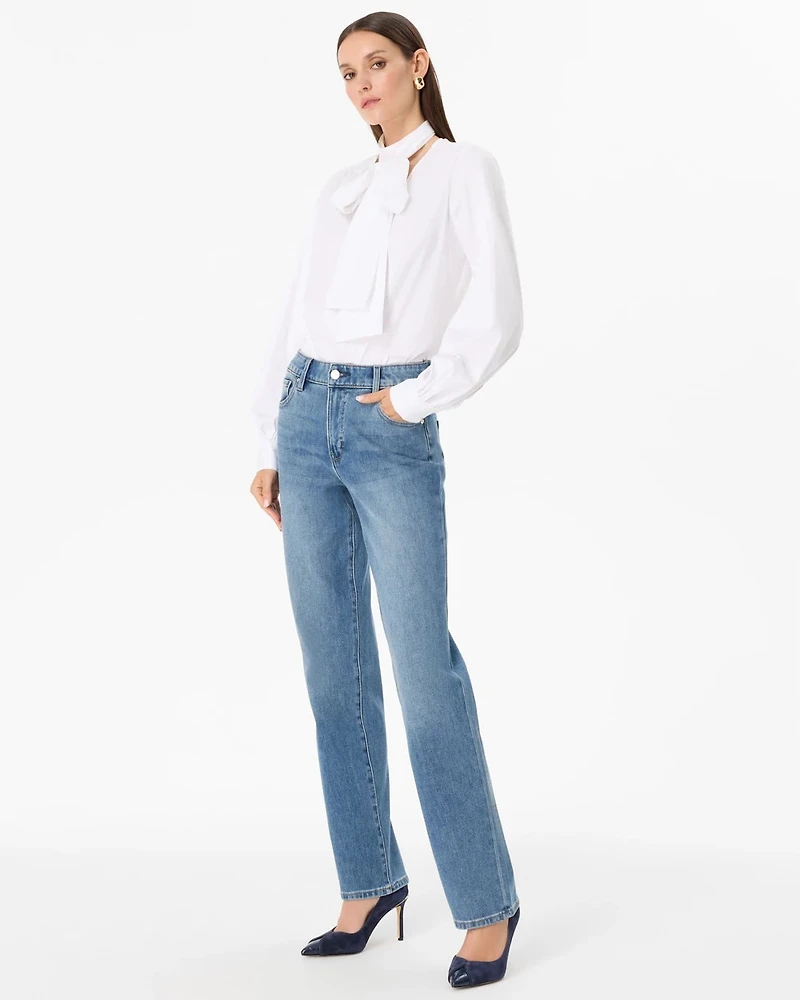 High-Rise Straight Jean