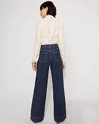 Extra High-Rise Wide-Leg Trouser Jean