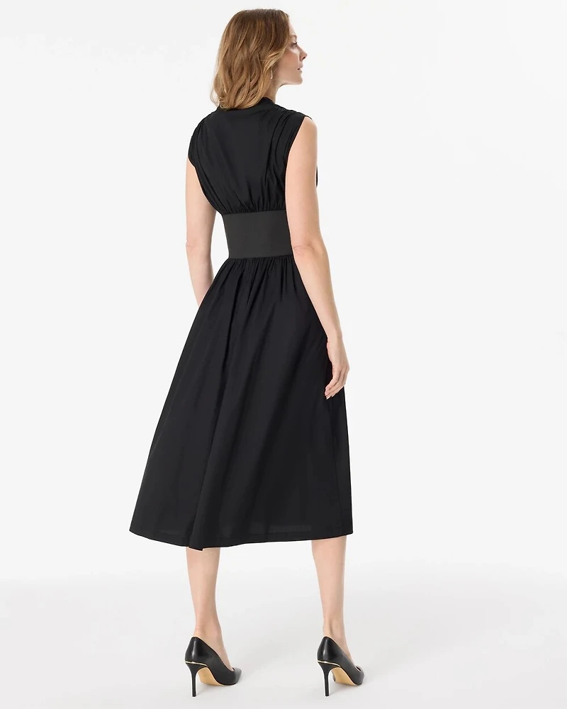 Belted Midi Dress