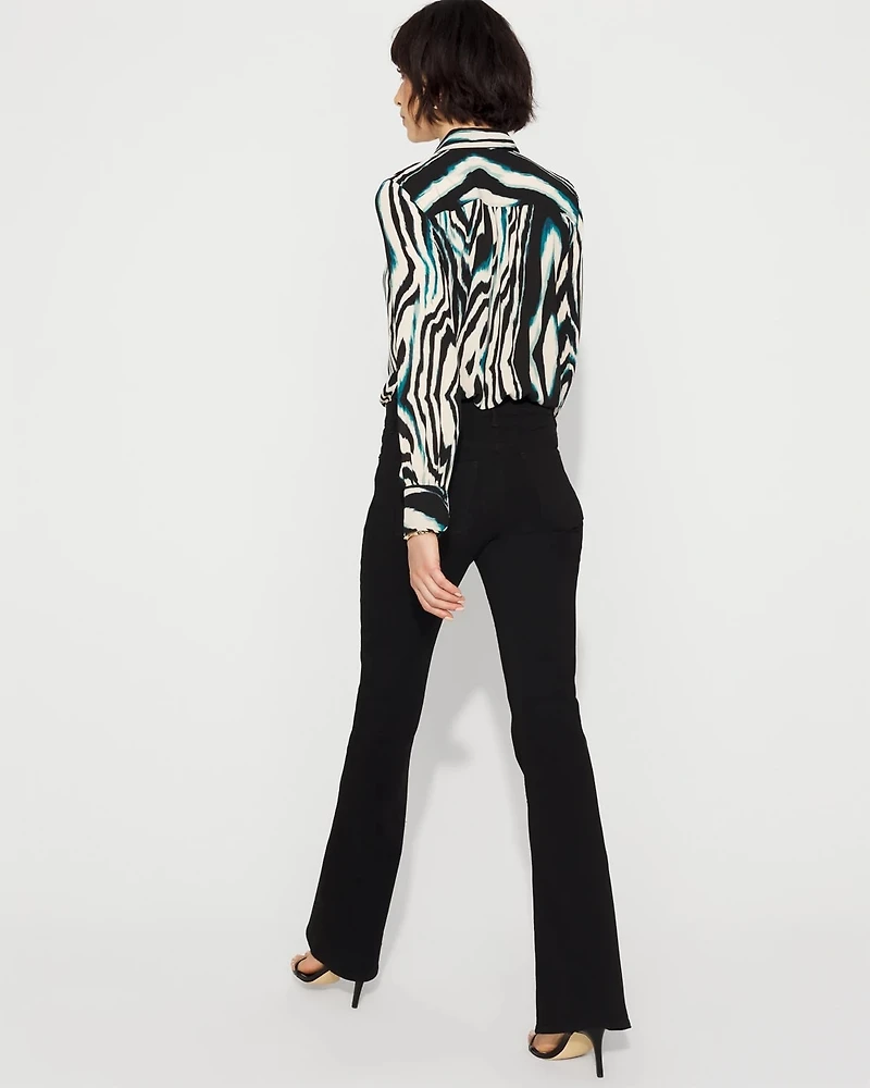 High-Rise Flare Jean