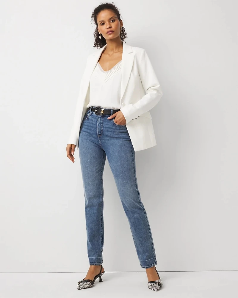 Extra High-Rise Straight Jean