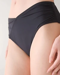 High-Waist Wrap Bikini Bottom