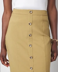 Utility Button Skirt
