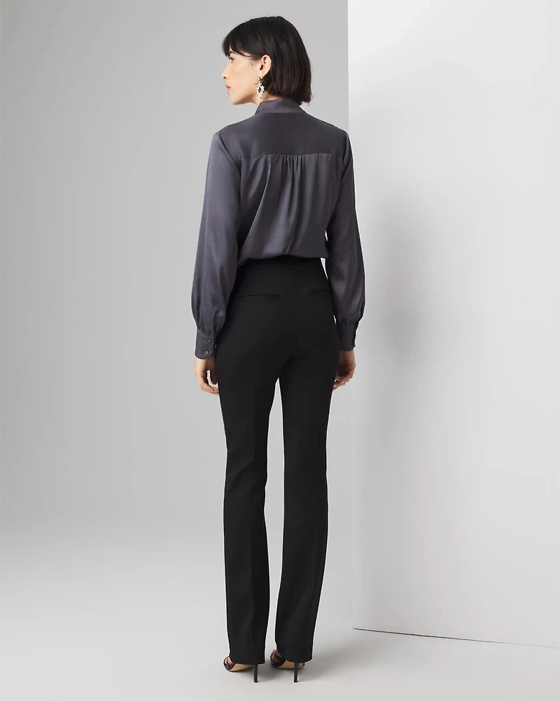 WHBM® Ines Slim Bootcut Luxe Stretch Pant