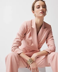 Petite Double-Breasted Blazer