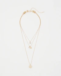 Convertible Quilted Pendant Necklace