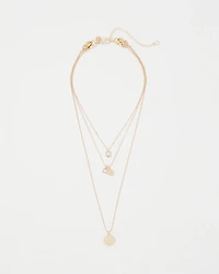 Convertible Quilted Pendant Necklace