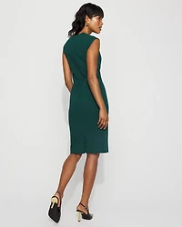 Square Neck Sheath Dress
