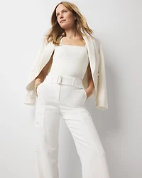 Belted Utility Wide Leg Pant