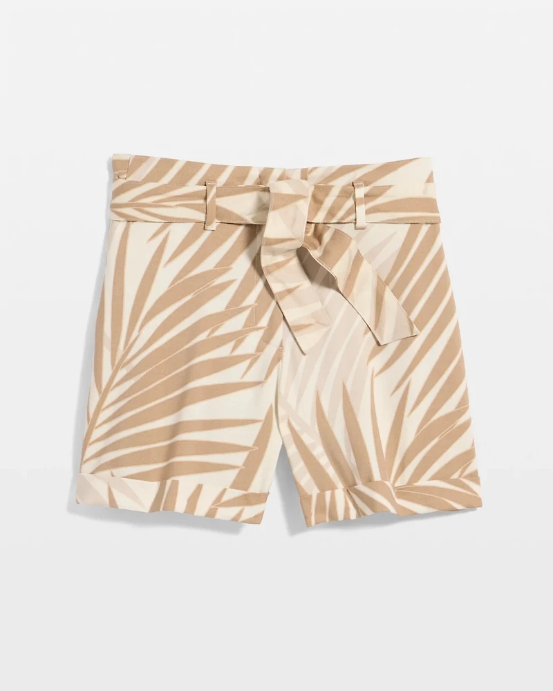 Belted High Rise Short