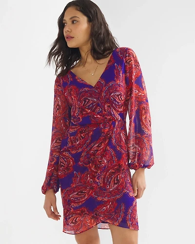 Paisley Mini Dress