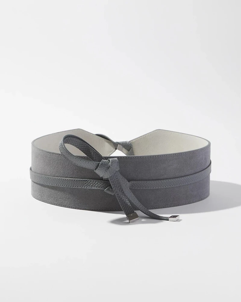 Suede Obi Belt