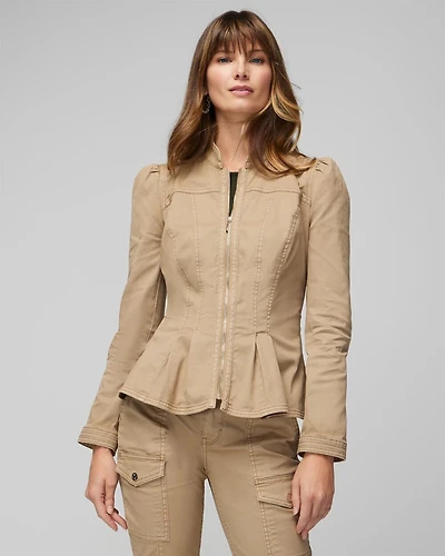 Petite Seamed Jacket