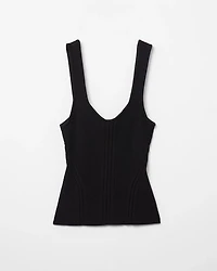 Ribbed Sweater Tank