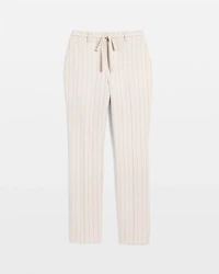 Pinstripe Elle Slim Ankle Pant