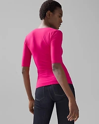 WHBM® FORME Elbow-Sleeve Top