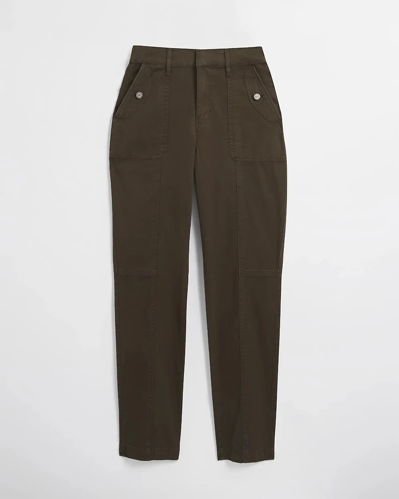 High-Rise Pret-A-Jet Slim Ankle Pants
