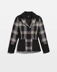 WHBM® Petite 3-Button Signature Tweed Blazer