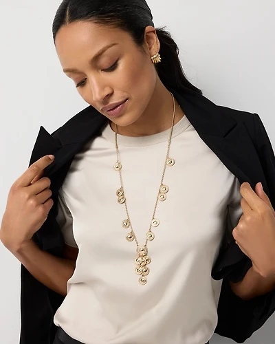 Adjustable Single-Strand Necklace