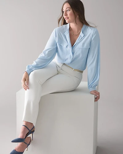 WHBM® Elle Slim Trouser Comfort Stretch Pants