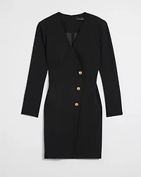 Long Sleeve Blazer Dress