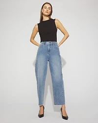 Extra High-Rise Barrel Jean