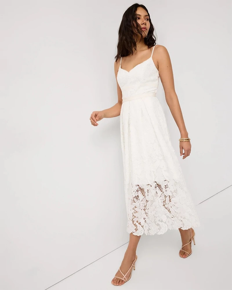 Lace Midi Dress
