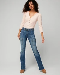 3/4 Sleeve Henley Tee