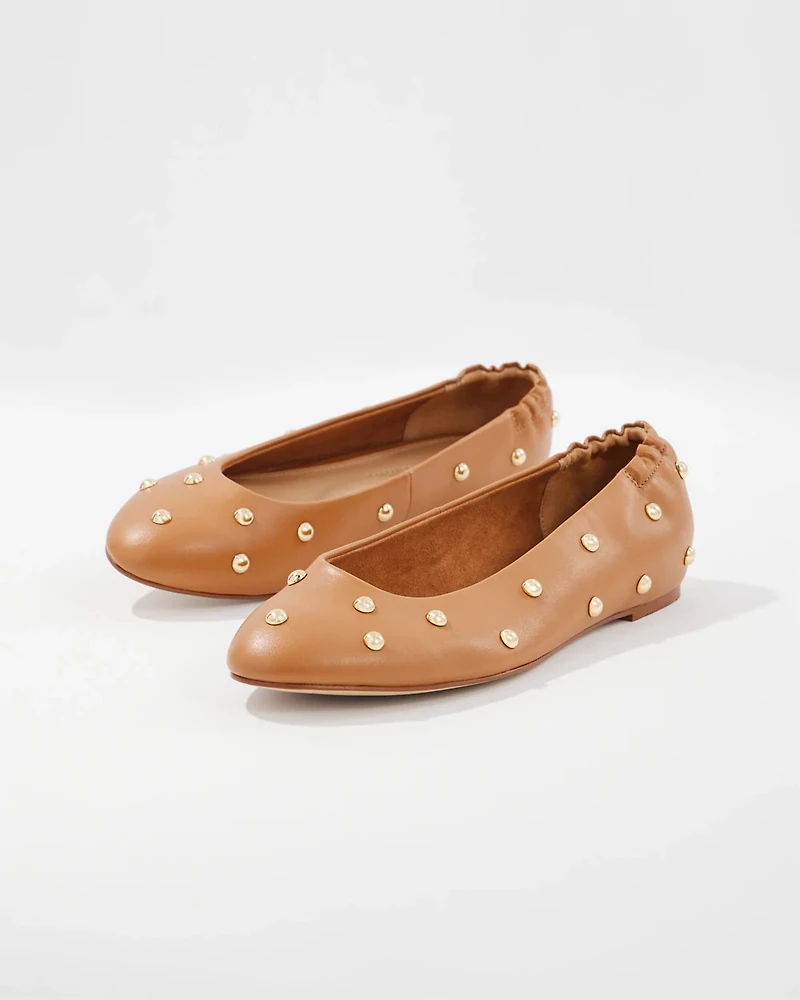 Studded Ballet Flat