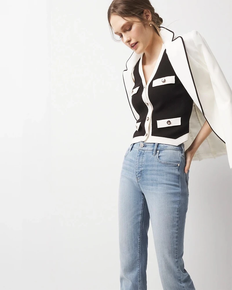 Colorblock Sweater Vest