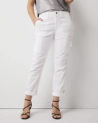 Mid-Rise Pret-A-Pedi Straight Cropped Pants