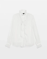 Chiffon Ruffle Blouse