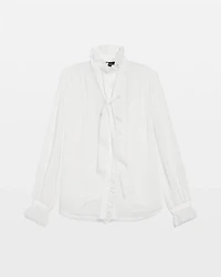 Chiffon Ruffle Blouse