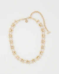Pavé Links Short Necklace