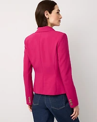 WHBM® Cropped One-Button Blazer