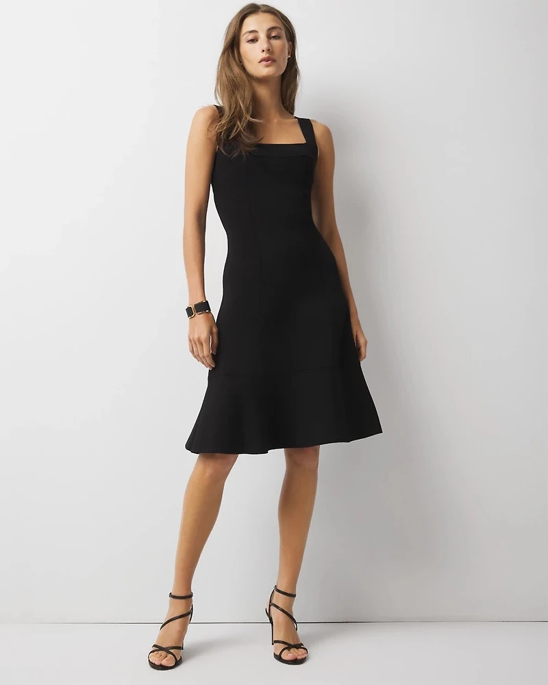 WHBM® FORME Square Neck Dress
