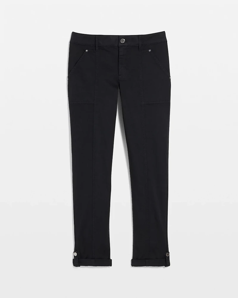 Mid-Rise Pret Crop Pant