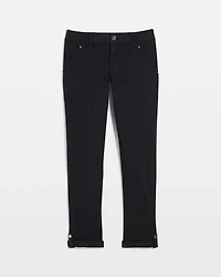 Mid-Rise Pret Crop Pant