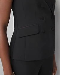 Double-Breasted Tuxedo Vest
