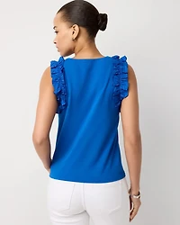 Ruffle Trim Tank