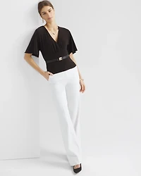 Matte Jersey Kimono Top