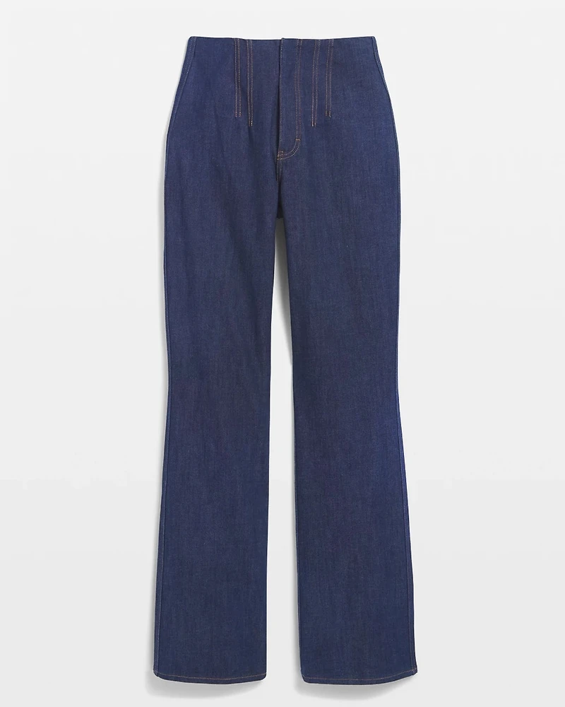 Extra High-Rise Sculpt Denim Trouser