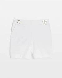 Extra High-Rise Novelty Waist Denim Short