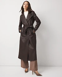 Coated Trench Coat