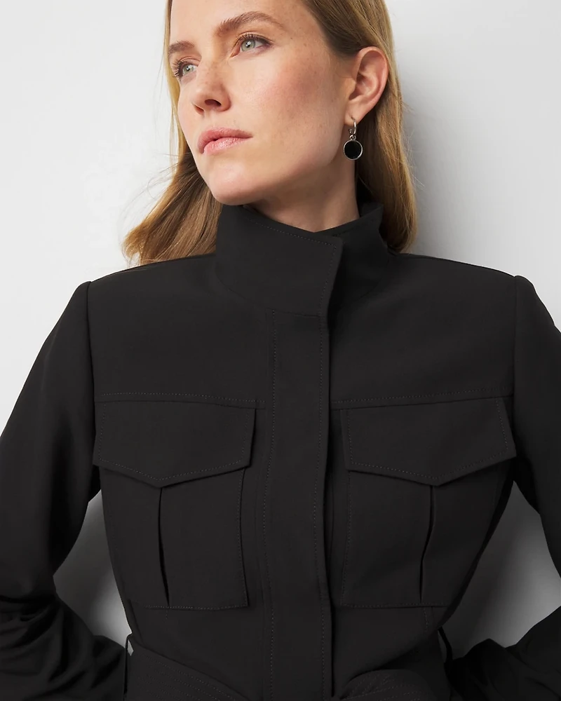 Belted Safari Jacket