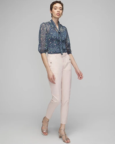 High-Rise Pret-A-Jet Slim Ankle Pants