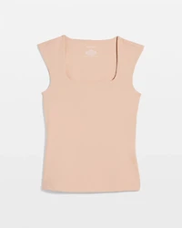 WHBM FORME™ All Ways Stretch Square Neck Top